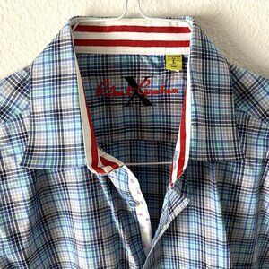 Robert Graham - Long Sleeve Button up Shirt - Tailored Fit - Size L
